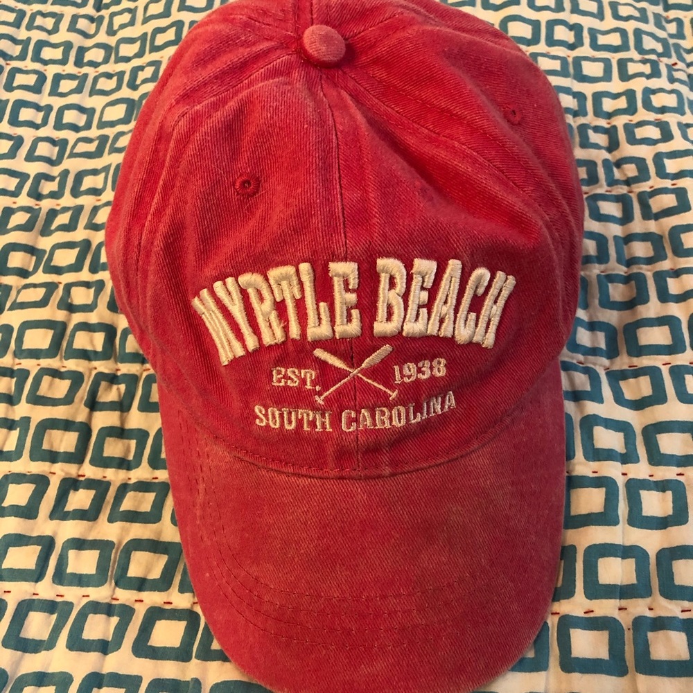 Myrtle Beach Pink Baseball Dad Hat